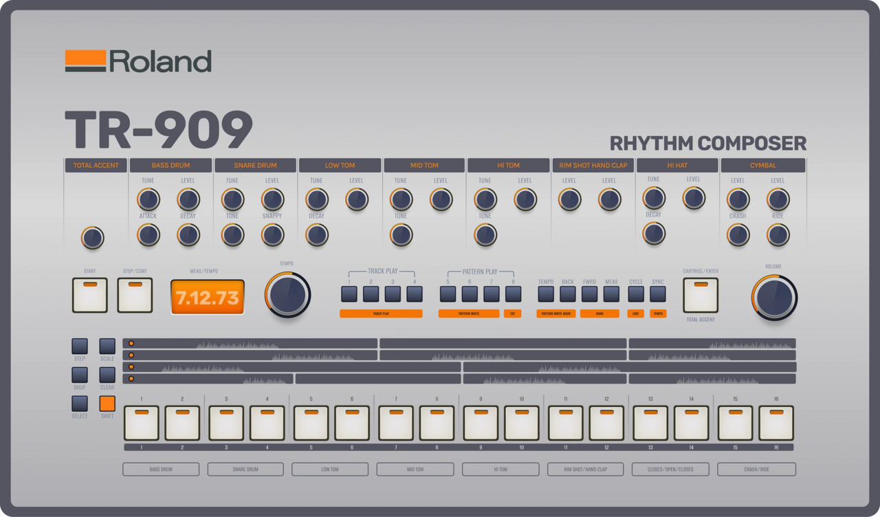 Roland Console UI
