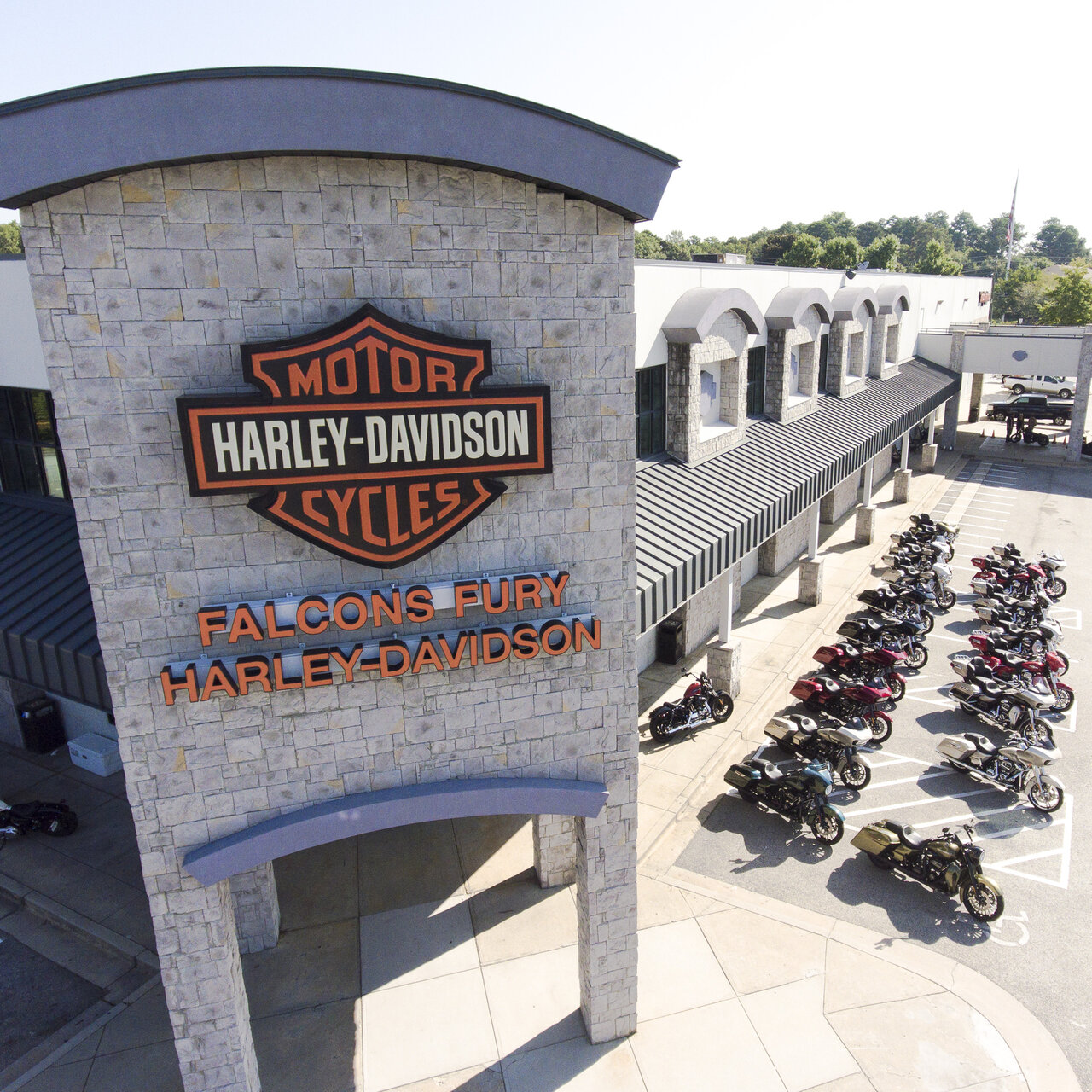 Falcons Fury Harley Davidson